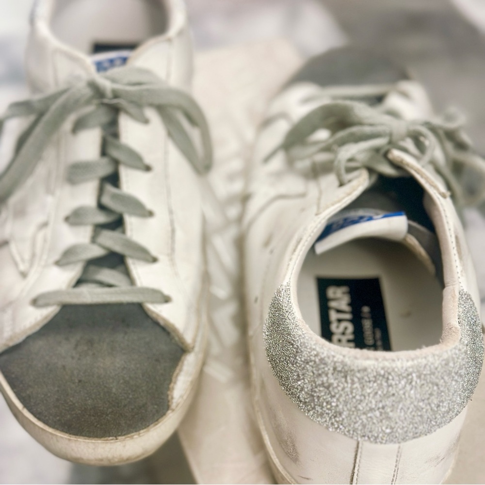 Golden Goose White Sneakers - Picture 3 of 7